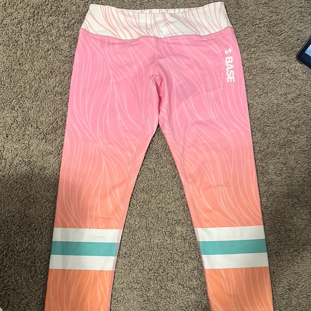 Limited Edition Base Performance Women’s Capri Leggings- Medium-